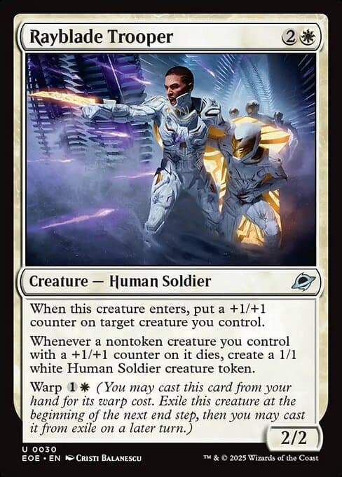 Rayblade Trooper from Edge of Eternities (Uncommon)