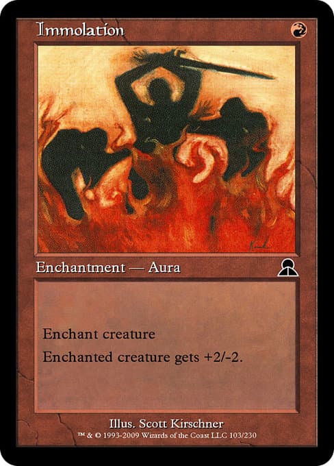 Immolation from Masters Edition III (Common)