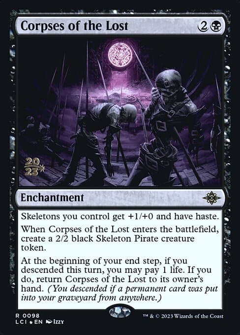 Corpses of the Lost from The Lost Caverns of Ixalan Promos (Rare)