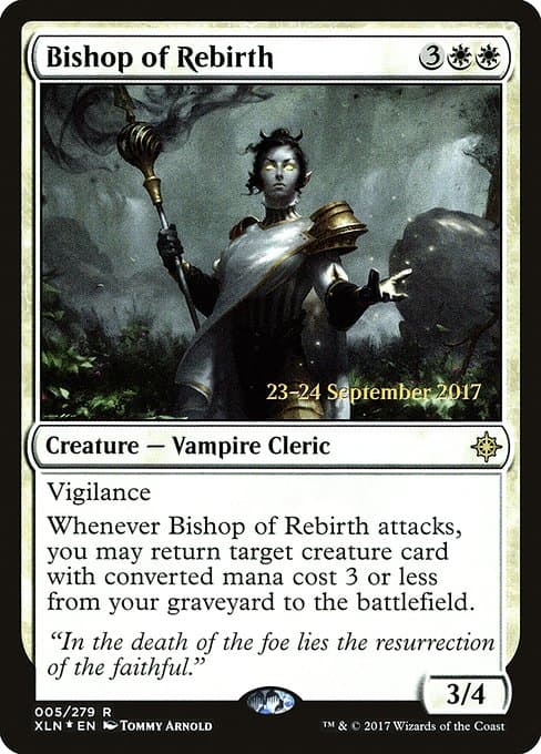 Bishop of Rebirth from Ixalan Promos (Rare)