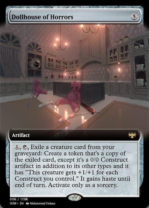 Dollhouse of Horrors from Magic Online Promos (Rare)