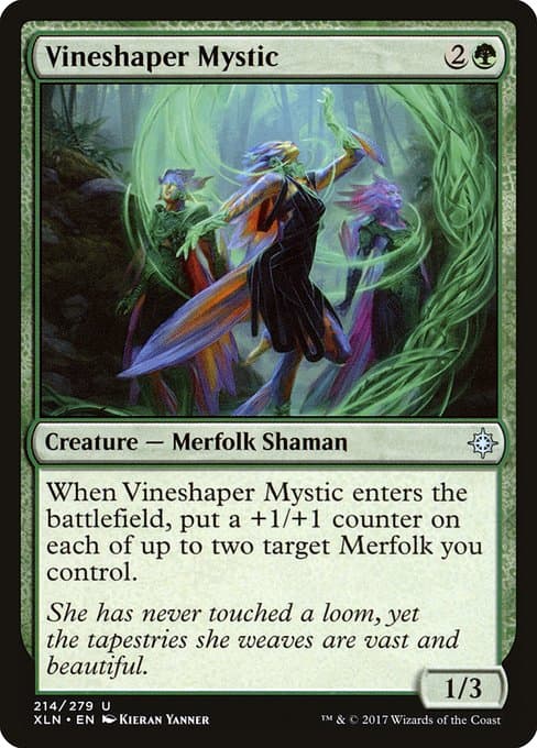 Vineshaper Mystic from Ixalan (Uncommon)