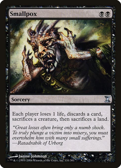 Smallpox from Time Spiral (Uncommon)