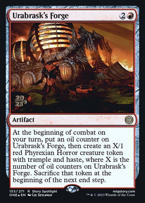 Urabrask's Forge from Phyrexia: All Will Be One Promos (Rare)