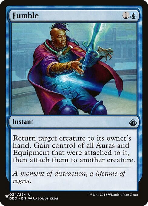 Fumble from The List (Uncommon)