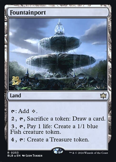 Fountainport from Bloomburrow Promos (Rare)