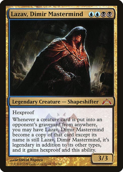 Lazav, Dimir Mastermind from Gatecrash (Mythic)
