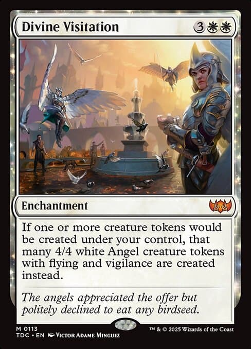 Divine Visitation from Tarkir: Dragonstorm Commander (Mythic)