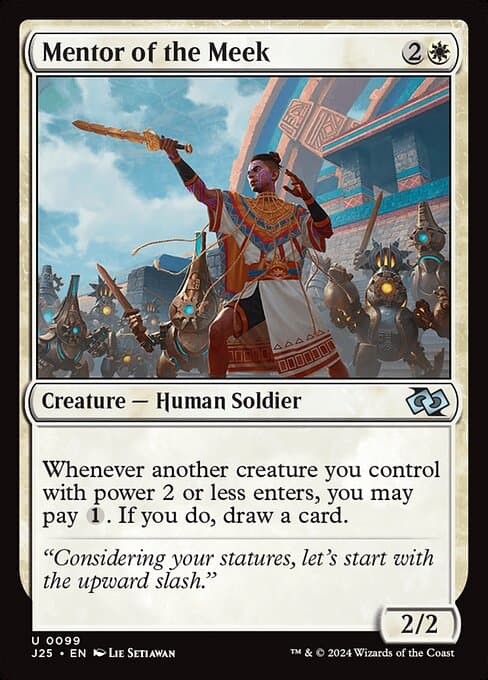 Mentor of the Meek from Foundations Jumpstart (Uncommon)