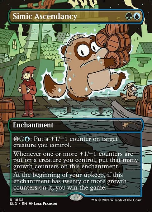 Simic Ascendancy from Secret Lair Drop (Rare)