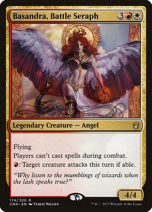 Basandra, Battle Seraph from Commander Anthology (Rare)