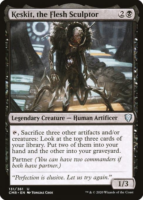 Keskit, the Flesh Sculptor from Commander Legends (Uncommon)