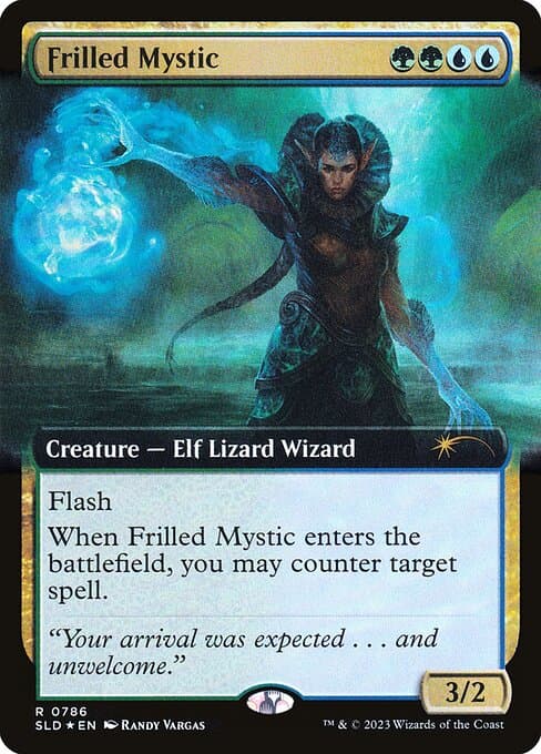 Frilled Mystic from Secret Lair Drop (Rare)