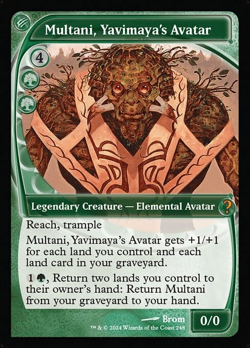 Multani, Yavimaya's Avatar from Mystery Booster 2 (Mythic)