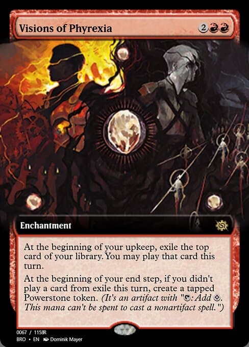 Visions of Phyrexia from Magic Online Promos (Rare)