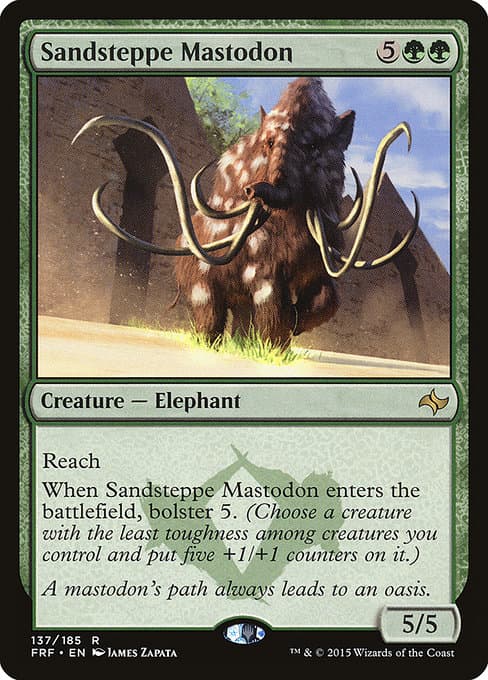 Sandsteppe Mastodon from Fate Reforged (Rare)
