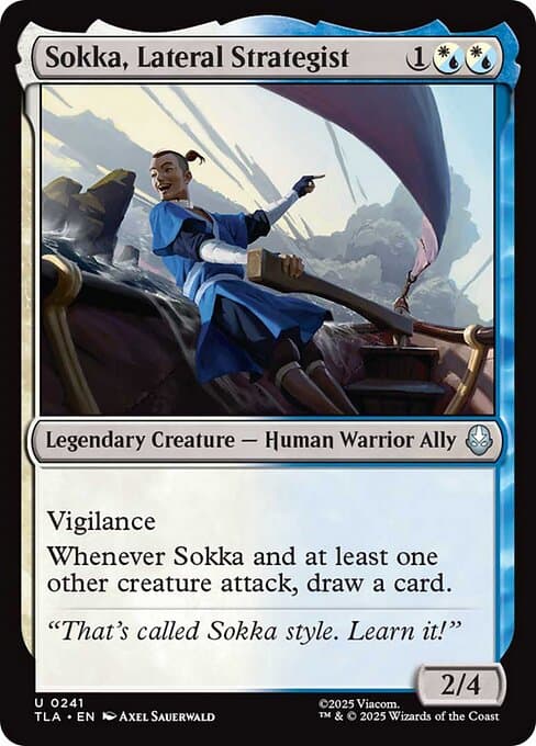 Sokka, Lateral Strategist from Avatar: The Last Airbender (Uncommon)