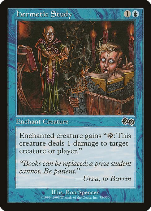 Hermetic Study from Urza's Saga (Common)