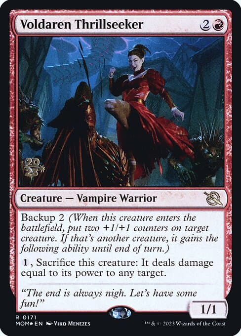 Voldaren Thrillseeker from March of the Machine Promos (Rare)
