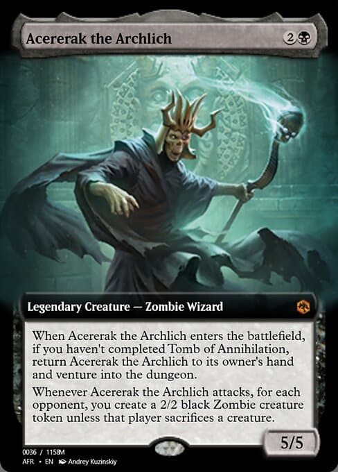 Acererak the Archlich from Magic Online Promos (Mythic)