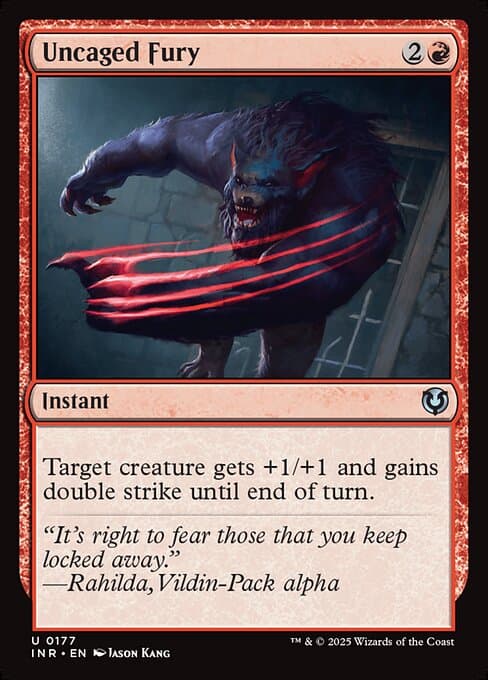 Uncaged Fury (Uncommon)