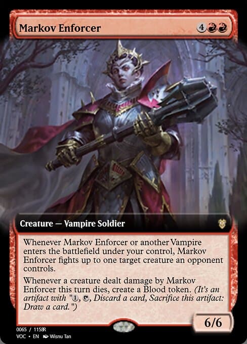 Markov Enforcer from Magic Online Promos (Rare)
