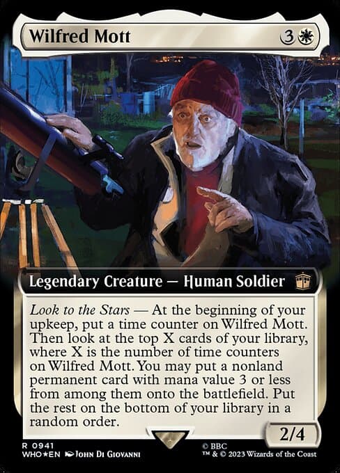 Wilfred Mott from Doctor Who (Rare)