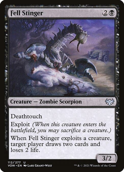 Fell Stinger from Innistrad: Crimson Vow (Uncommon)