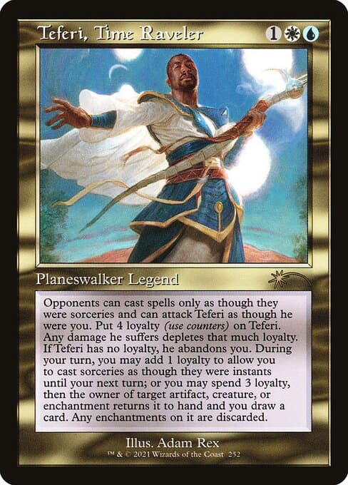 Teferi, Time Raveler from Secret Lair Drop (Rare)