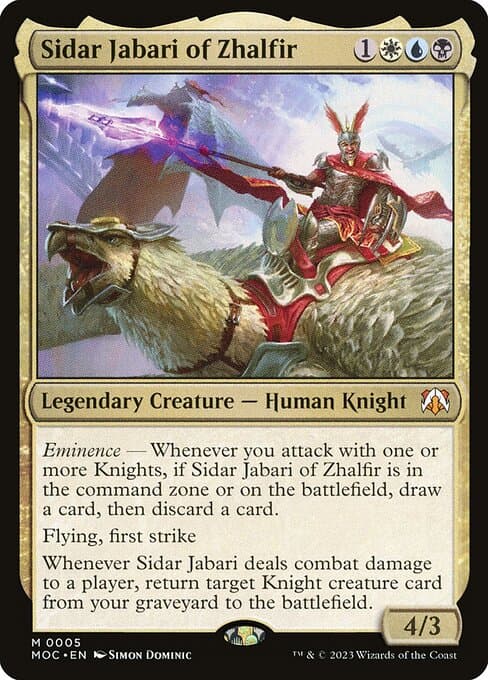 Sidar Jabari of Zhalfir (Mythic)