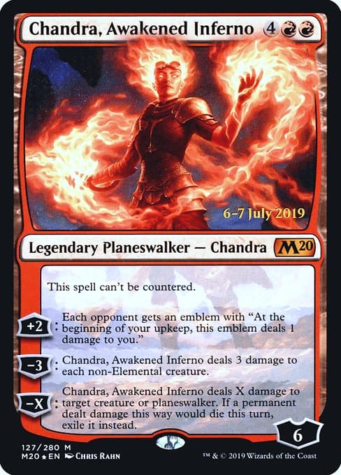 Chandra, Awakened Inferno from Core Set 2020 Promos (Mythic)