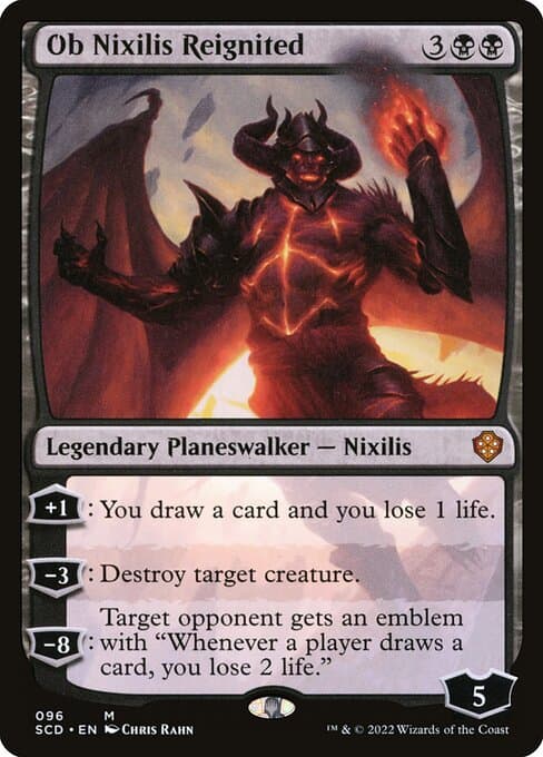 Ob Nixilis Reignited from Starter Commander Decks (Mythic)