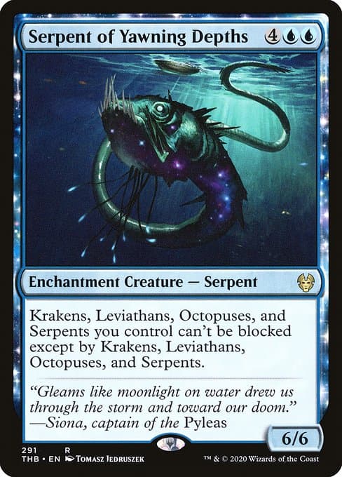 Serpent of Yawning Depths (Rare)