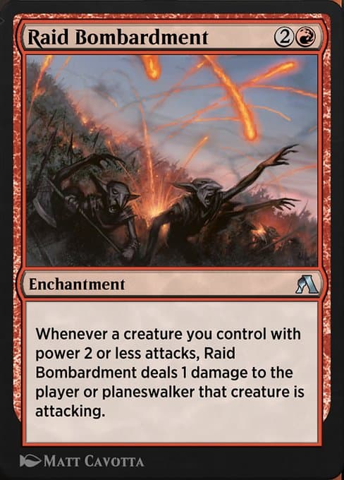 Raid Bombardment from Arena Beginner Set (Uncommon)