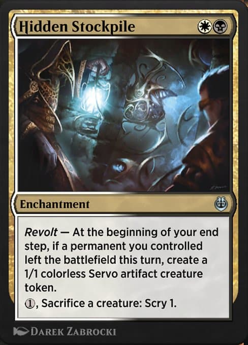 Hidden Stockpile from Kaladesh Remastered (Uncommon)