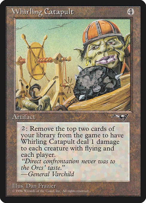 Whirling Catapult from Alliances (Uncommon)