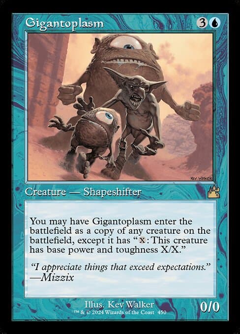 Gigantoplasm from Ravnica Remastered (Rare)