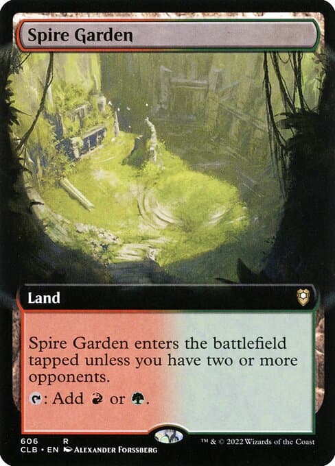 Spire Garden from Commander Legends: Battle for Baldur's Gate (Rare)