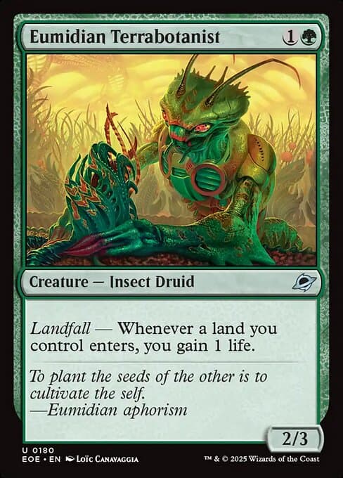 Eumidian Terrabotanist (Uncommon)