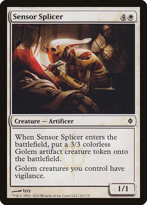 Sensor Splicer from New Phyrexia (Common)