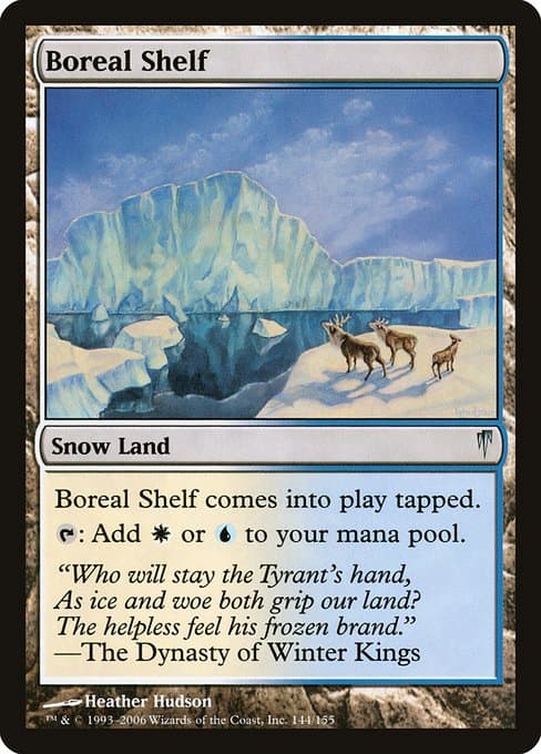 Boreal Shelf from Coldsnap (Uncommon)