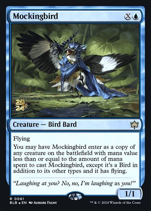 Mockingbird from Bloomburrow Promos (Rare)