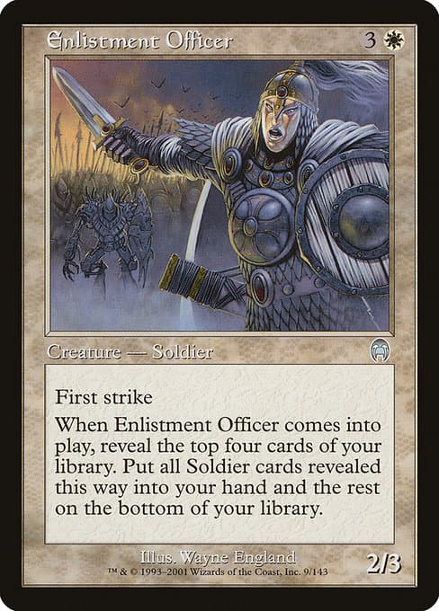 Enlistment Officer (Uncommon)