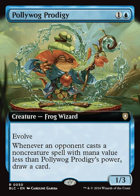 Pollywog Prodigy from Bloomburrow Commander (Rare)