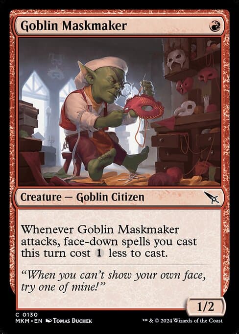 Goblin Maskmaker from Murders at Karlov Manor (Common)
