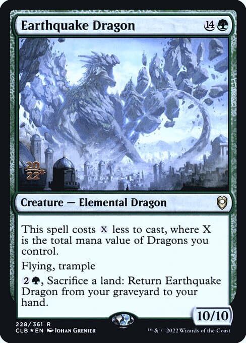 Earthquake Dragon from Battle for Baldur's Gate Promos (Rare)