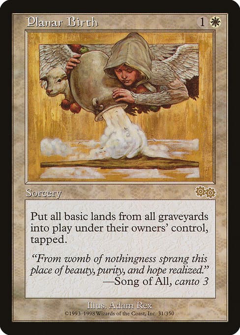 Planar Birth from Urza's Saga (Rare)