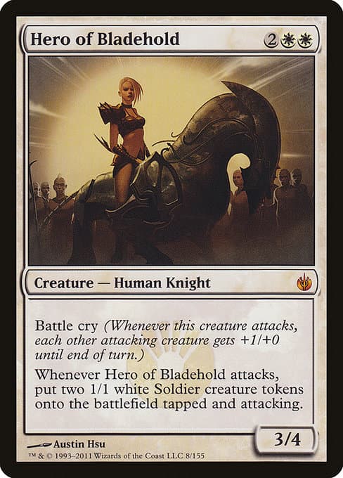 Hero of Bladehold from Mirrodin Besieged (Mythic)