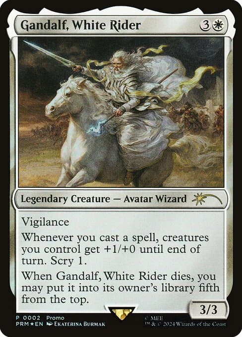 Gandalf, White Rider (Rare)