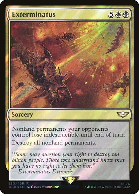 Exterminatus from Warhammer 40,000 Commander (Rare)